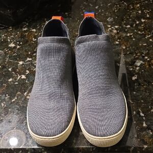 ROTHY'S gray Slip-On Knit Sneakers